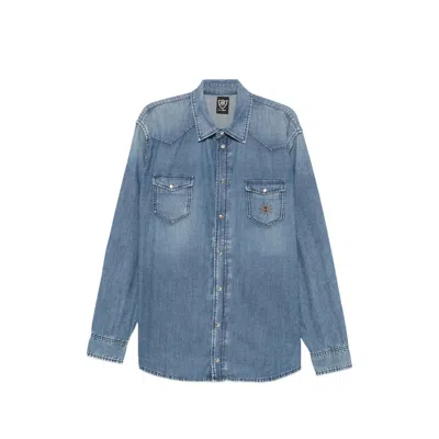 Htc Embellished Western-yoke Shirt In Multi