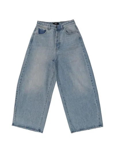 Htc Los Angeles Baggy Jeans In Blue