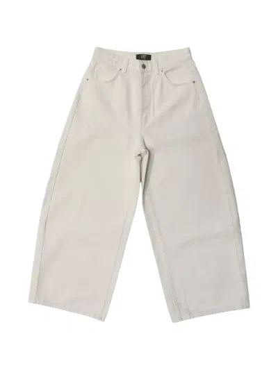 Htc Los Angeles Baggy Jeans In White