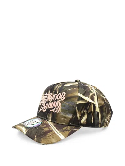 Htc Los Angeles Camo-print Embroidered Baseball Cap In Multi