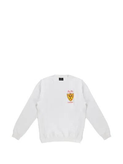 Htc Los Angeles Family Affair Crew-neck Sweatshirt In White