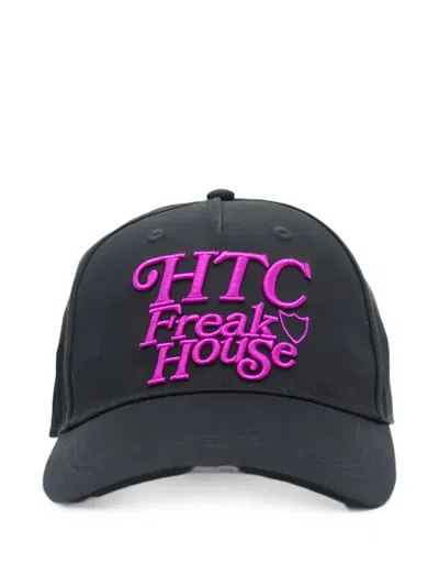 Htc Los Angeles Freak House Embroidered Baseball Cap In Black