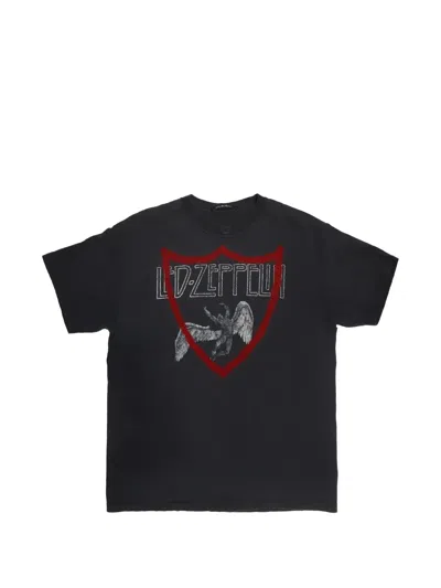 Htc Los Angeles Graphic-print Cotton T-shirt In Blue
