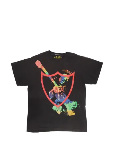 Htc Los Angeles Jimi Hendrix Graphic-print T-shirt In Black