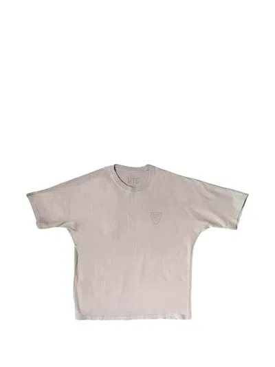 Htc Los Angeles Lil Storm Logo-print Cotton T-shirt In Neutral