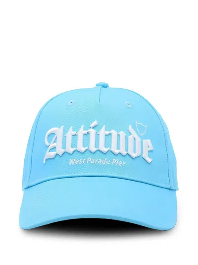 Htc Los Angeles Logo-embroidered Baseball Cap In Blue
