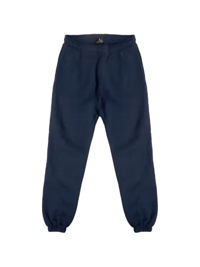 Htc Los Angeles Logo-patch Track Pants In Blue