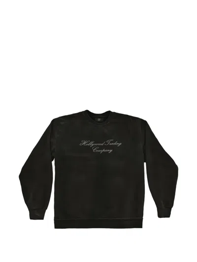 Htc Los Angeles Logo-print Sweatshirt In Black
