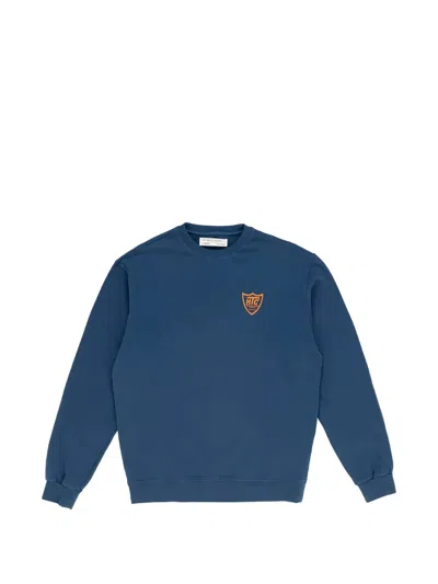 Htc Los Angeles Logo-print Sweatshirt In Blue