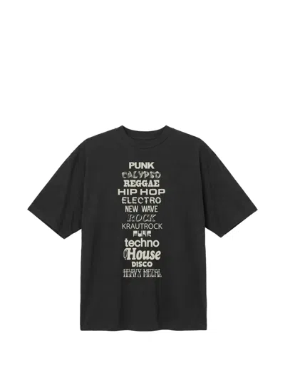 Htc Los Angeles Music Graphic-print T-shirt In Black