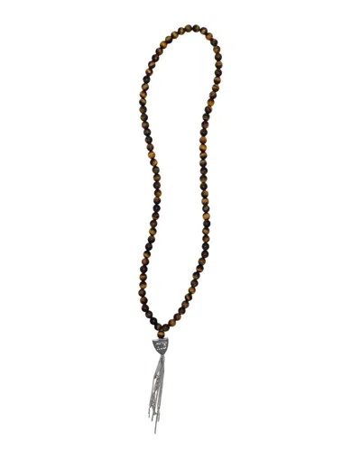 Htc Los Angeles Necklace In Brown