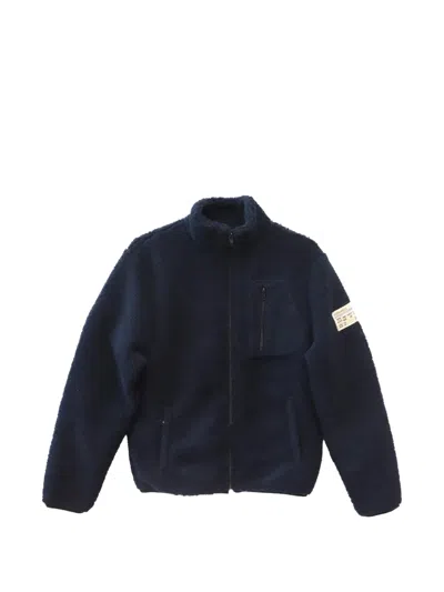 Htc Los Angeles Outdoor Teddy Jacket In Blue