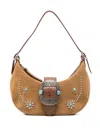 Htc Los Angeles Sheryl Shoulder Bag In Brown