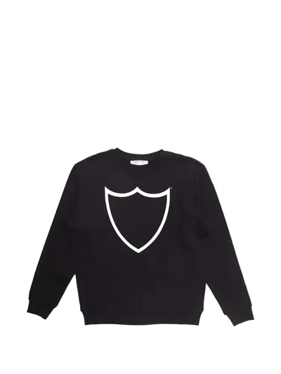 Htc Los Angeles Shield Logo-print Sweater In Black