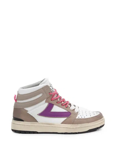 Htc Los Angeles Starlight High Perforated Sneakers In Multi