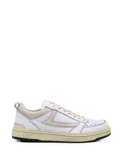 Htc Los Angeles Starlight Leather Sneakers In White