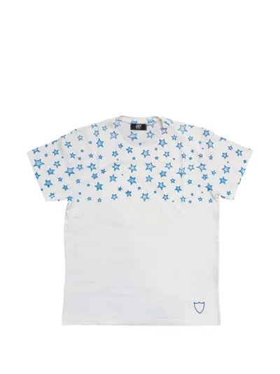Htc Los Angeles Star-print T-shirt In White