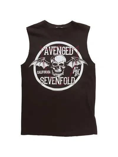 Htc Los Angeles Studded Graphic-print T-shirt In Multi