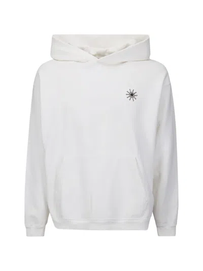 Htc Los Angeles Stud-embellished Sun Hoodie In White