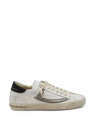 Htc Los Angeles Vipers Studded Distressed Sneakers In Multi