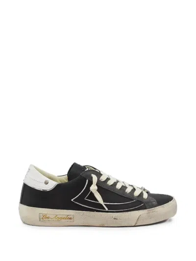 Htc Los Angeles Vipers Stud-embellished Sneakers In Black