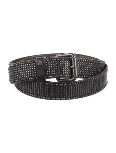 Pre-owned Htc Los Angeles Waist Belt In Black