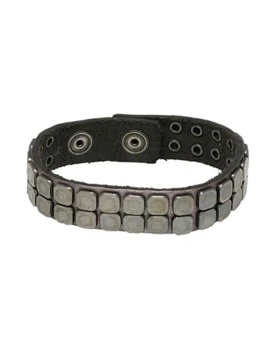 Htc Man Bracelet Lead Size - Leather In Black