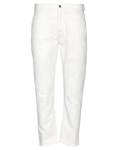 HTC HTC MAN PANTS WHITE SIZE 33 COTTON
