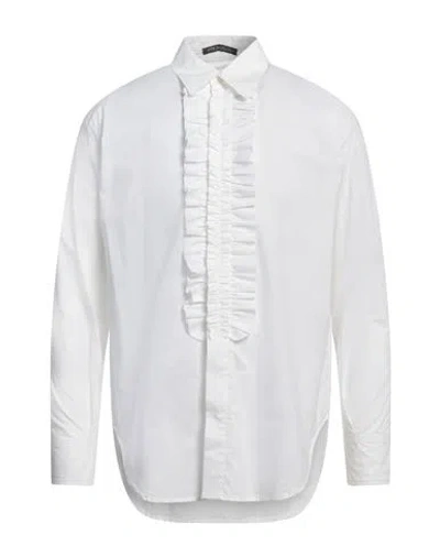 Htc Man Shirt White Size M Cotton