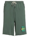 Htc Man Shorts & Bermuda Shorts Green Size L Cotton