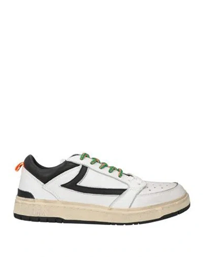 Htc Man Sneakers White Size 8 Leather