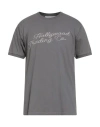 Htc Man T-shirt Grey Size L Cotton In Gray