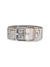 Htc Studded Belt - White