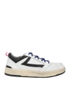 Htc Woman Sneakers White Size 10 Leather