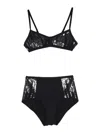 Huala Pin Up Set With Sequins In Multi