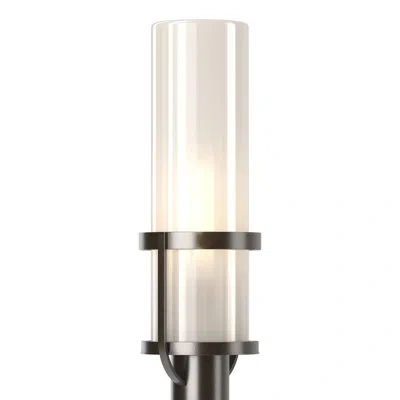Hubbardton Forge Alcove 1-light 22.4" H Hardwired Lantern Head In Coastal Oil Rubbed Bronze,frosted