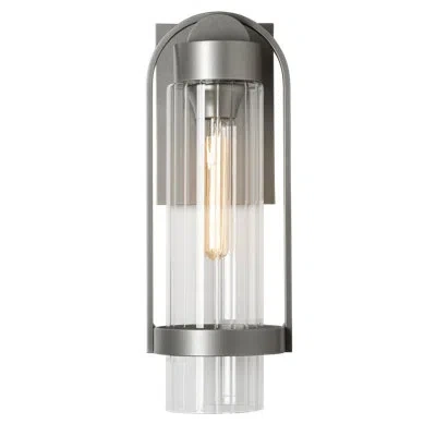 Hubbardton Forge Alcove Aluminum Wall Light In Coastal Oil Rubbed Bronze,frosted Glass