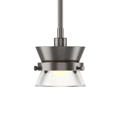 Hubbardton Forge Apparatus 1 - Light Single Cone Pendant In Oil Rubbed Bronze