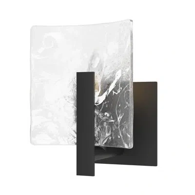 Hubbardton Forge Arc 1 - Light Dimmable Bath Sconce In Black