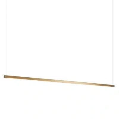 Hubbardton Forge Art + Alchemy 1 - Light Simple Linear Led Pendant In White