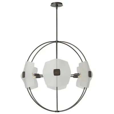 Hubbardton Forge Astra Orb Large Pendant In White