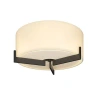 Hubbardton Forge Axis 1 - Light Flush Mount In Black
