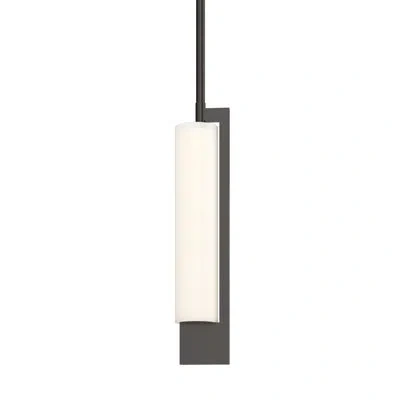 Hubbardton Forge Axis 1 - Light Single Cylinder Mini Pendant In Oil Rubbed Bronze