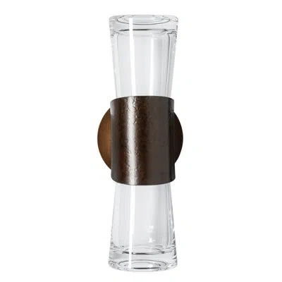 Hubbardton Forge Bellis 2-light Wall Sconce In Bronze