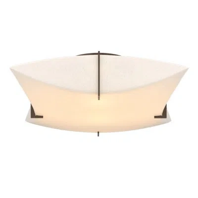 Hubbardton Forge Bento 2 - Light Semi Flush Mount In Bronze