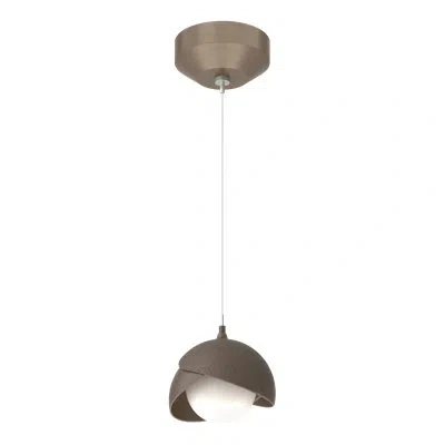 Hubbardton Forge Brooklyn 1 - Light Single Globe Pendant In Bronze,bronze