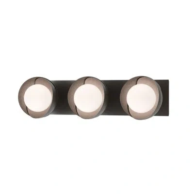 Hubbardton Forge Brooklyn 3 - Light Dimmable Bath Bar In Oil Rubbed Bronze,oil Rubbed Bronze