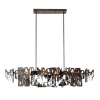 Hubbardton Forge Brutus 4 - Light Unique Linear Pendant In White