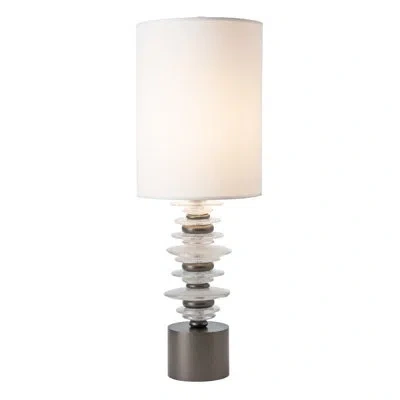 Hubbardton Forge Cairn Table Lamp In White