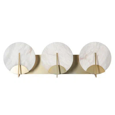 Hubbardton Forge Callisto Steel Armed Sconce In Soft Gold